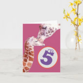 Gefeliciteerd met je verjaardag! Kaart (Gele Bloem)