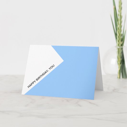 Gefeliciteerd met je verjaardag kaart (Voorkant)
