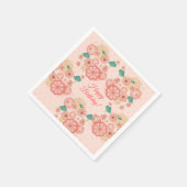 Gefeliciteerd met je verjaardag - Lentetuin met pe Servet (Hoek)