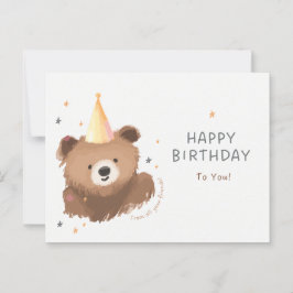 Gefeliciteerd met je verjaardag leuk  briefkaart