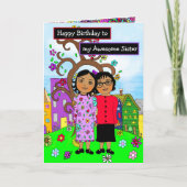 Gefeliciteerd met je verjaardag, mijn geweldige zu kaart (Voorkant)