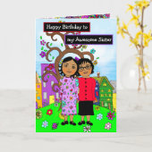 Gefeliciteerd met je verjaardag, mijn geweldige zu kaart (Gele Bloem)