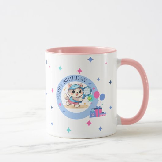 Gefeliciteerd met je verjaardag  mok (Rechts)