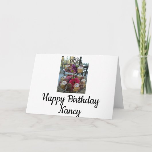 Gefeliciteerd met je verjaardag Nancy Kaart (Voorkant)
