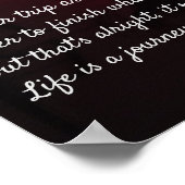 Gefeliciteerd met je verjaardag - Nog een reis ron Poster (Hoek)