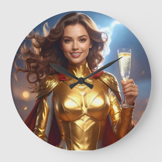 Gefeliciteerd met je verjaardag of Jubileum Grote Klok (Voorkant)