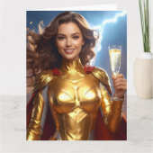 Gefeliciteerd met je verjaardag of Jubileum Kaart (Voorkant)