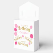 Gefeliciteerd met je verjaardag oktober verjaardag bedankdoosjes (Geopend)