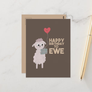Gefeliciteerd met je verjaardag, Ooi Briefkaart