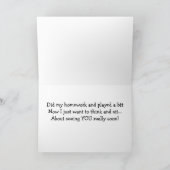 Gefeliciteerd met je verjaardag **PAPA** IN DE DIE Kaart (Binnen)