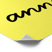 Gefeliciteerd met je verjaardag poster (Hoek)