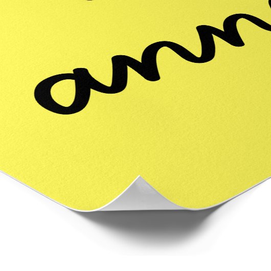 Gefeliciteerd met je verjaardag poster (Hoek)