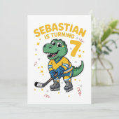 Gefeliciteerd met je verjaardag Sebastian  Uitnodi Kaart (Staand voorkant)