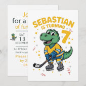 Gefeliciteerd met je verjaardag Sebastian  Uitnodi Kaart (Voorkant / Achterkant)