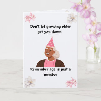 Gefeliciteerd met je verjaardag senior! kaart