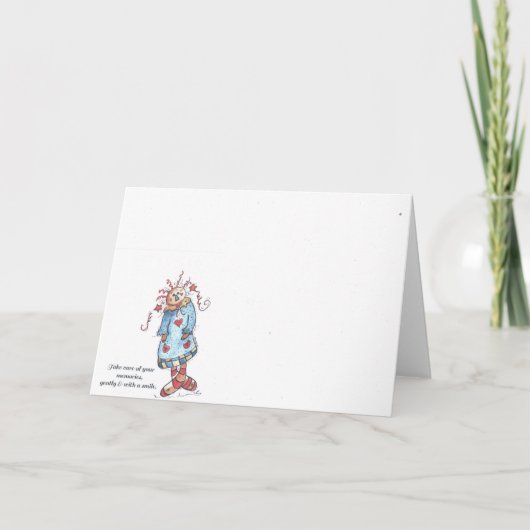 Gefeliciteerd met je verjaardag - Snel vervliegend Kaart (Voorkant)