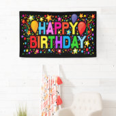 GEFELICITEERD MET JE VERJAARDAG SPANDOEK (Insitu)