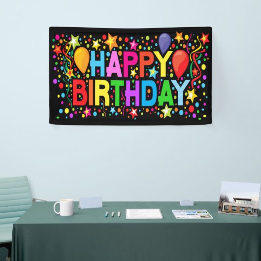 GEFELICITEERD MET JE VERJAARDAG SPANDOEK (Beurs)