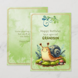 Gefeliciteerd met je verjaardag, speciale kleinzoo kaart