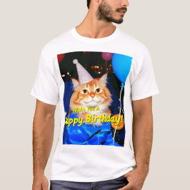 Gefeliciteerd met je verjaardag t-shirt