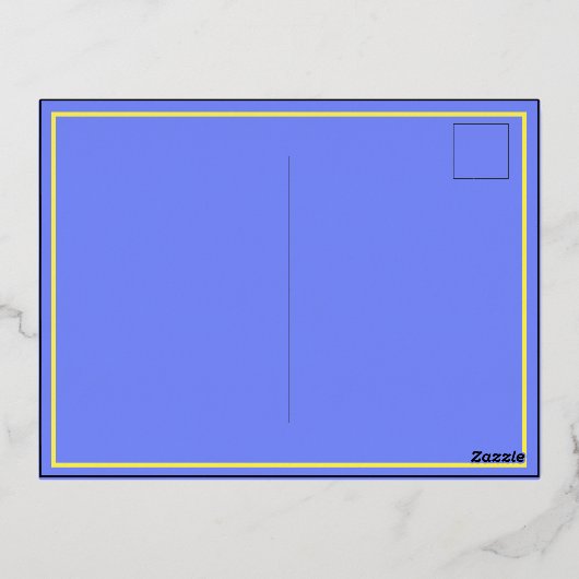 Gefeliciteerd met je verjaardag! Uitnodigingskaart Folie Uitnodiging Briefkaart (Achterkant)