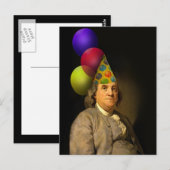 Gefeliciteerd met je verjaardag Van Ben Franklin Briefkaart (Voorkant / Achterkant)