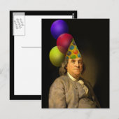 Gefeliciteerd met je verjaardag  Van Ben Franklin Briefkaart (Voorkant / Achterkant)