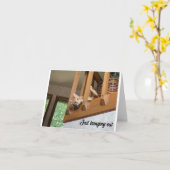 "GEFELICITEERD MET JE VERJAARDAG" VAN HANGING OUT KAART (Gele Bloem)