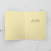 Gefeliciteerd met je verjaardag Vrolijke Fun Flora Kaart (Binnen)