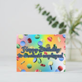 Gefeliciteerd met je verjaardag, waarde collega briefkaart (Staand voorkant)