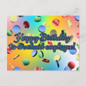 Gefeliciteerd met je verjaardag, waarde collega briefkaart (Voorkant)