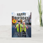 Gefeliciteerd met je verjaardag, welkom bij het Lo Kaart (Voorkant)