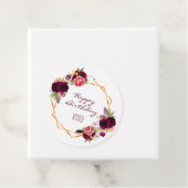 Gefeliciteerd met je verjaardag witte blogodde geo bedankjes labels (In situ)