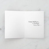 Gefeliciteerd met je verjaardag "Young Man" Kaart (Binnen)