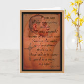 Gefeliciteerd met je verjaardag "Young Man" Kaart (Gele Bloem)