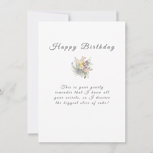 Gefeliciteerd met je verjaardag zus mooie waterver kaart (Achterkant)