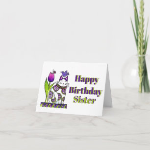 Gefeliciteerd met je verjaardag Zuster - Kaart