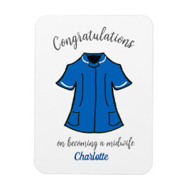 Gefeliciteerd met je verloskundige worden magneet