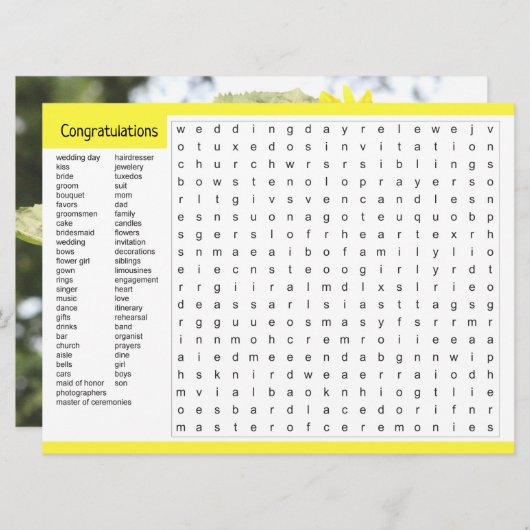 Gefeliciteerd met je Verloving Aankondiging (Voorkant / Achterkant)