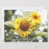 Gefeliciteerd met je Verloving Aankondiging (Achterkant)