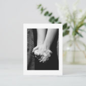 Gefeliciteerd met je verloving briefkaart (Staand voorkant)