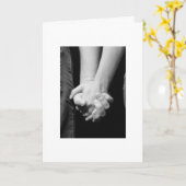 Gefeliciteerd met je verloving kaart (Gele Bloem)