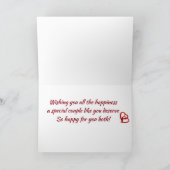 GEFELICITEERD MET JE **VERLOVING*** KAART (Binnen)