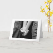 Gefeliciteerd met je verloving kaart (Gele Bloem)