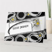 Gefeliciteerd met je Verloving! Kaart (Voorkant)