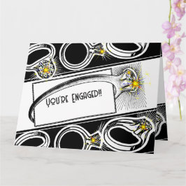 Gefeliciteerd met je Verloving! Kaart