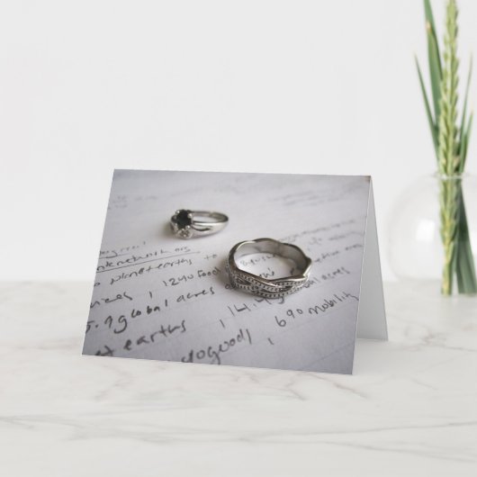 Gefeliciteerd met je Verloving-kaart Kaart (Voorkant)