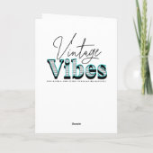 Gefeliciteerd met je Verloving | Retro Kaart (Achterkant)