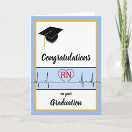 Gefeliciteerd met je verpleegstersdiploma kaart