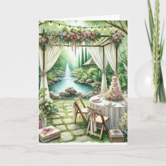 Gefeliciteerd met je Wenskaart Kaart (Voorkant)